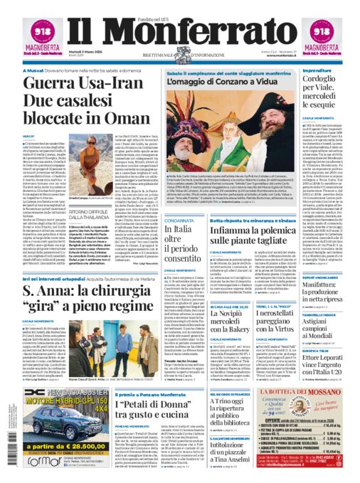 Il Monferrato - Edizione 17 del 03/03/2026